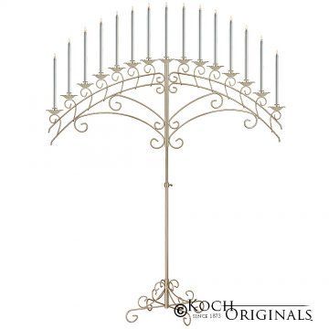 15 candelabra light fan
