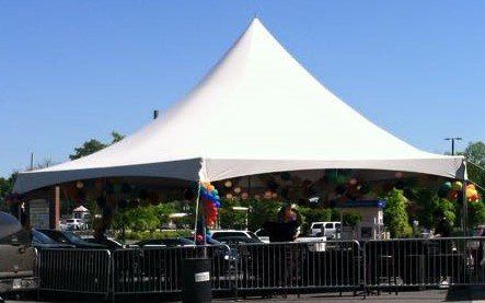 20' x 20' High Peak Rental Tents