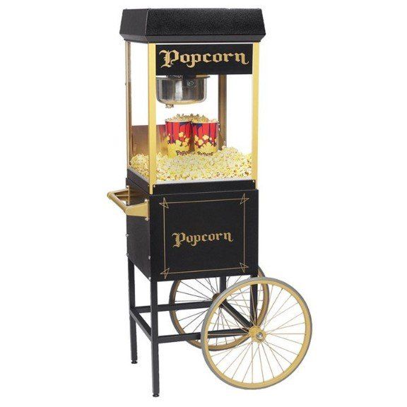 Popcorn Machine on Cart