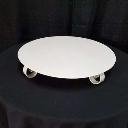 White Cake Pedestal
