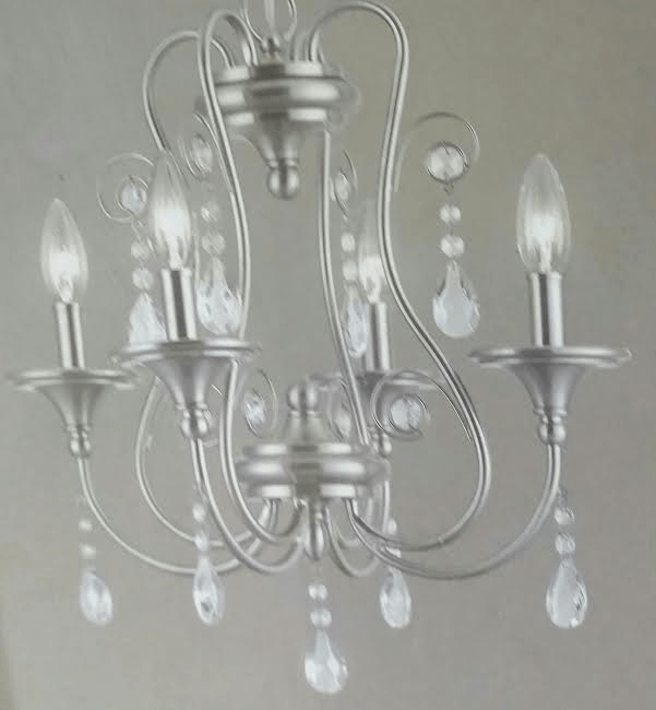 Brushed Chrome Chandelier