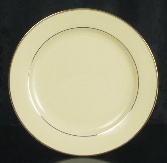 Ivory with Gold Rim