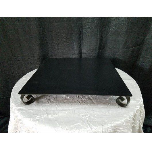 Black Square Cake Stand
