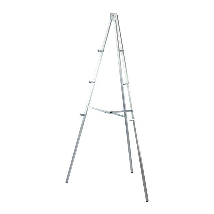 Aluminum easel