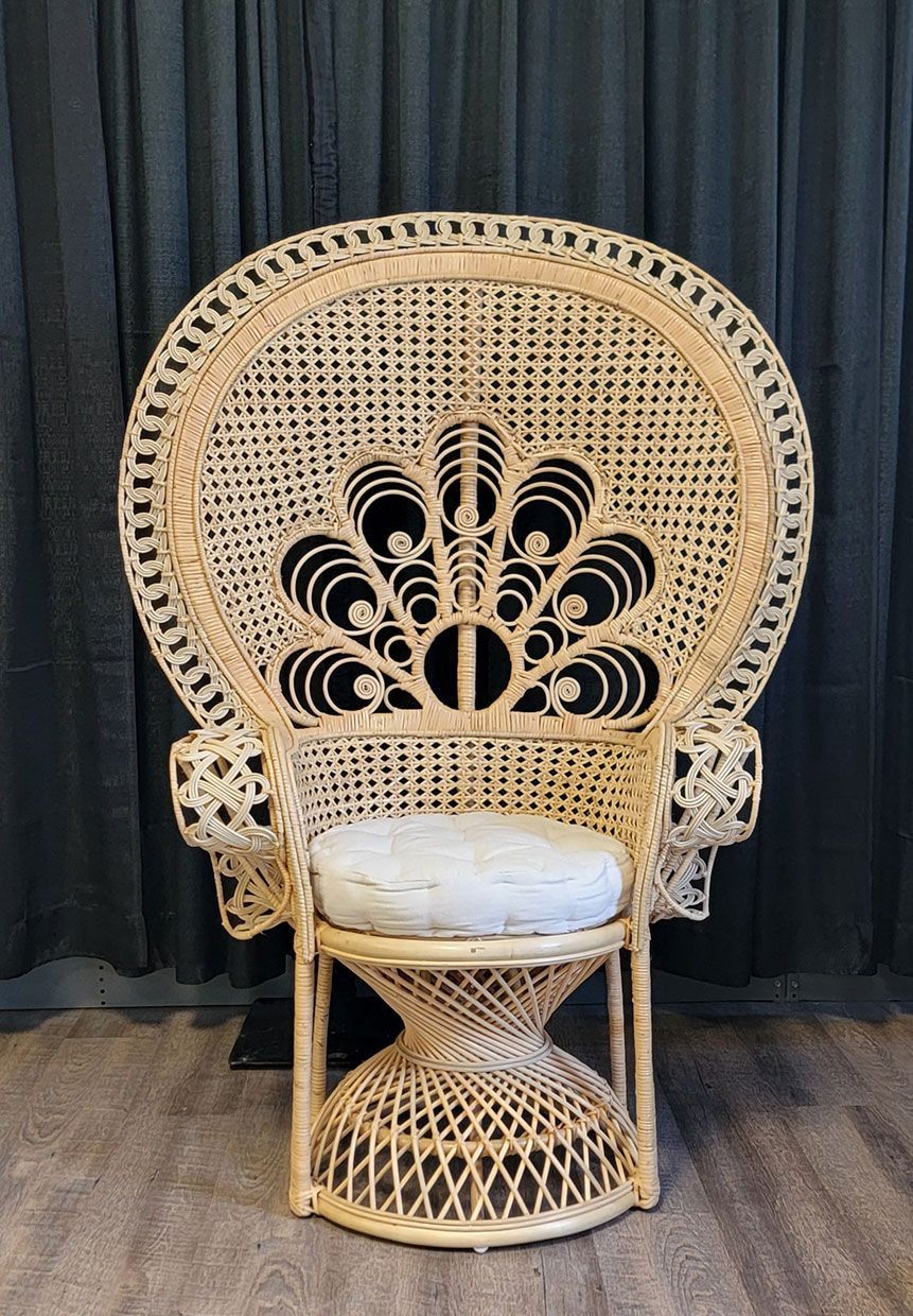 Natural Peacock Chair