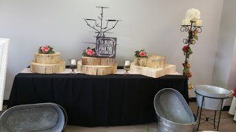Barnwood Cake Stands