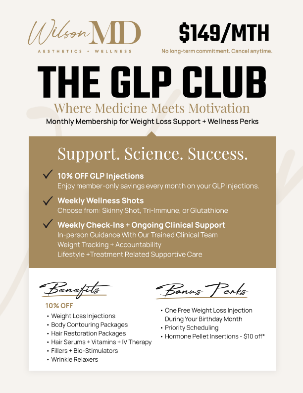 The GLP Club membership flyer.