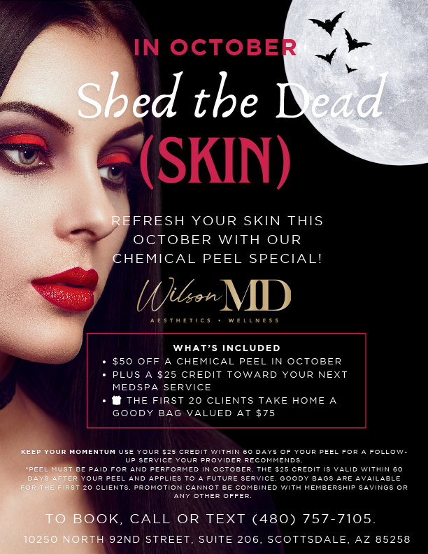 Shed the Dead Skin October promotion poster.