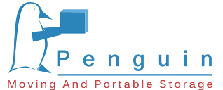 Penguin Moving And Portable Storage Logo