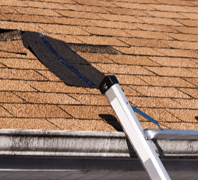 Roof gutter and downspout