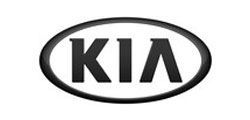 Kia logo: Black letters 