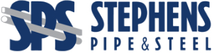 A logo for sds stephens pipe & steel