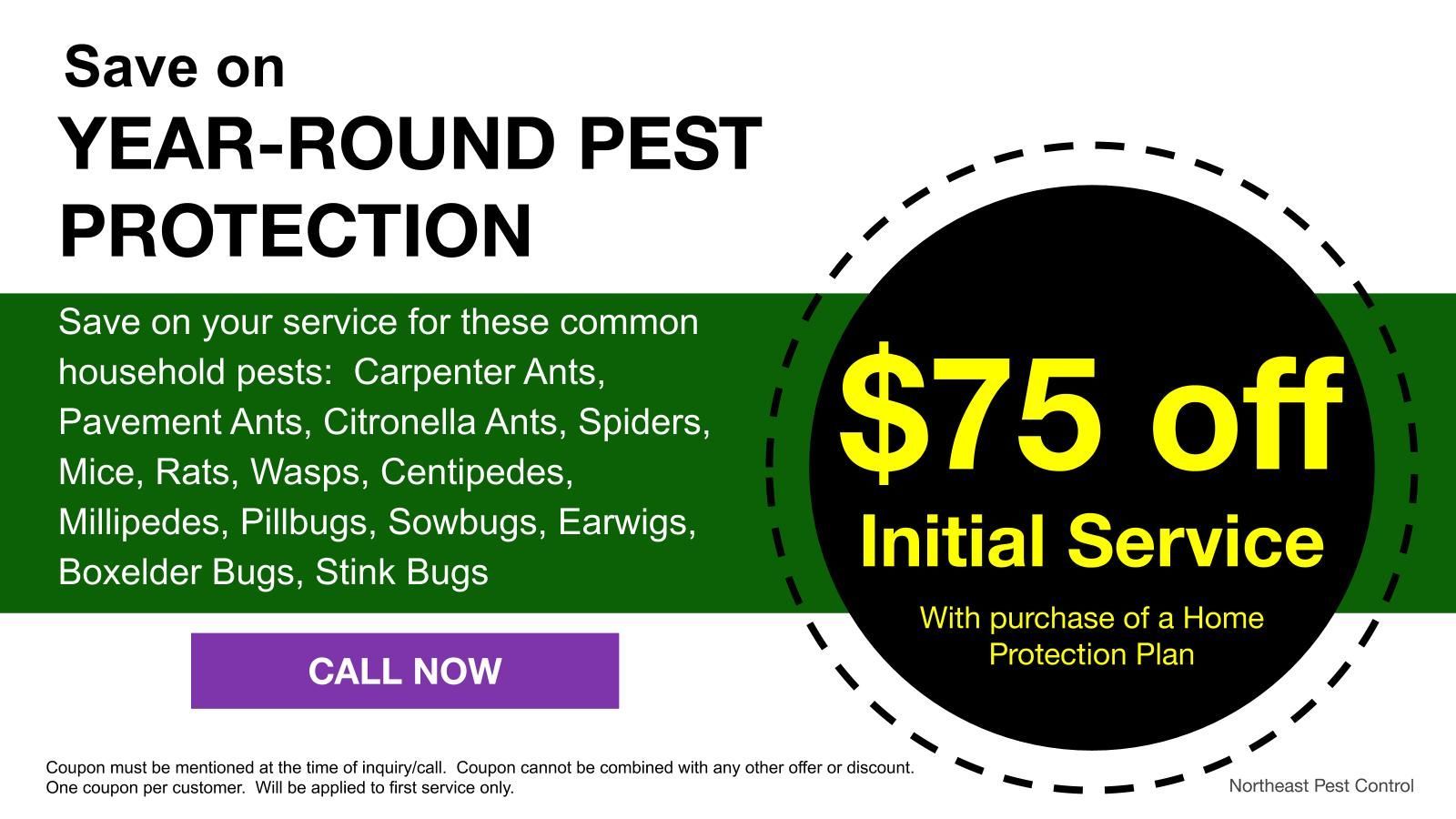 Save on Year-Round Pest Protection