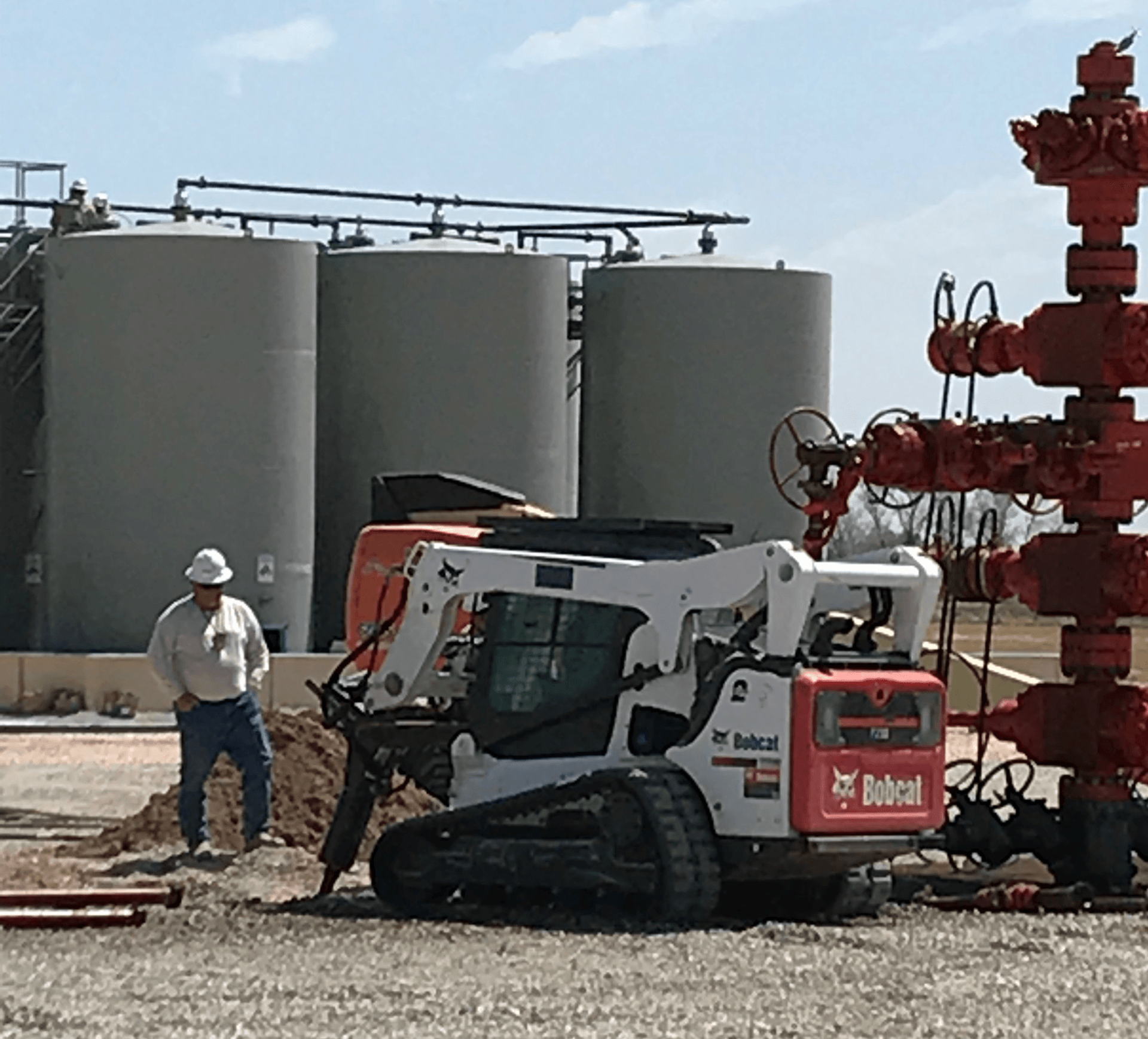 Bobcat Track Loader With Cab and Joystick