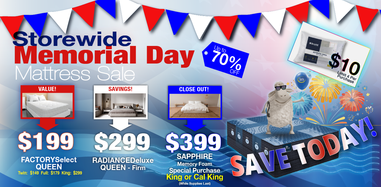Memorial Day sale