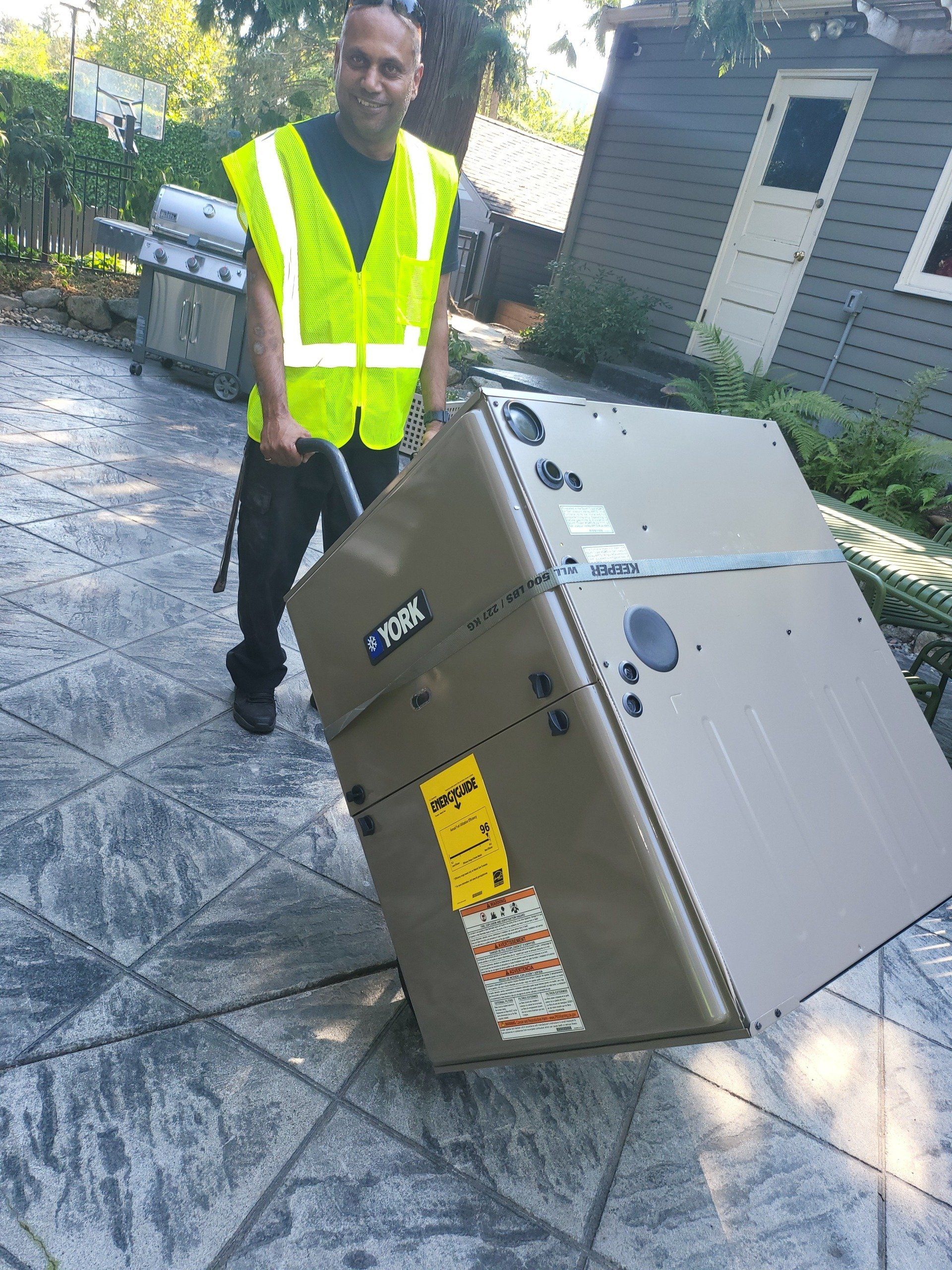 HVAC unit repair