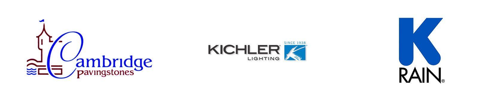 Cambridge Pavers, Kichler Lighting, K Rain Sprinklers