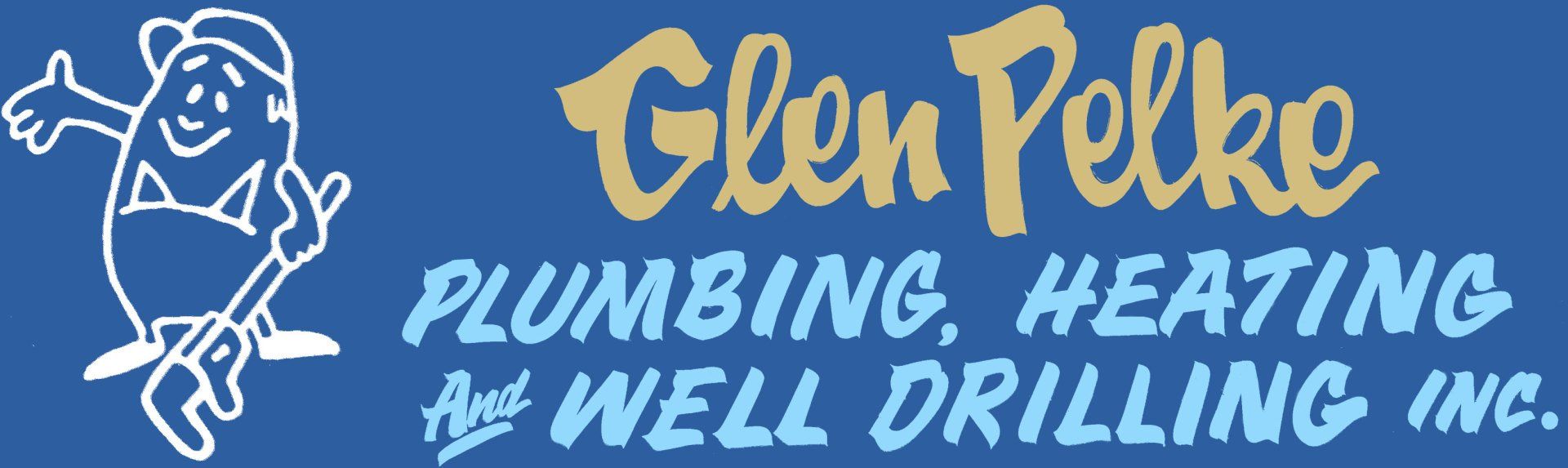 Glen Pelke Plumbing Heating & Well Drilling-Logo