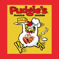 Pudgies Famous Chicken Logo