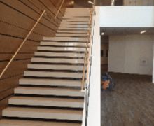 Commercial custom stairways