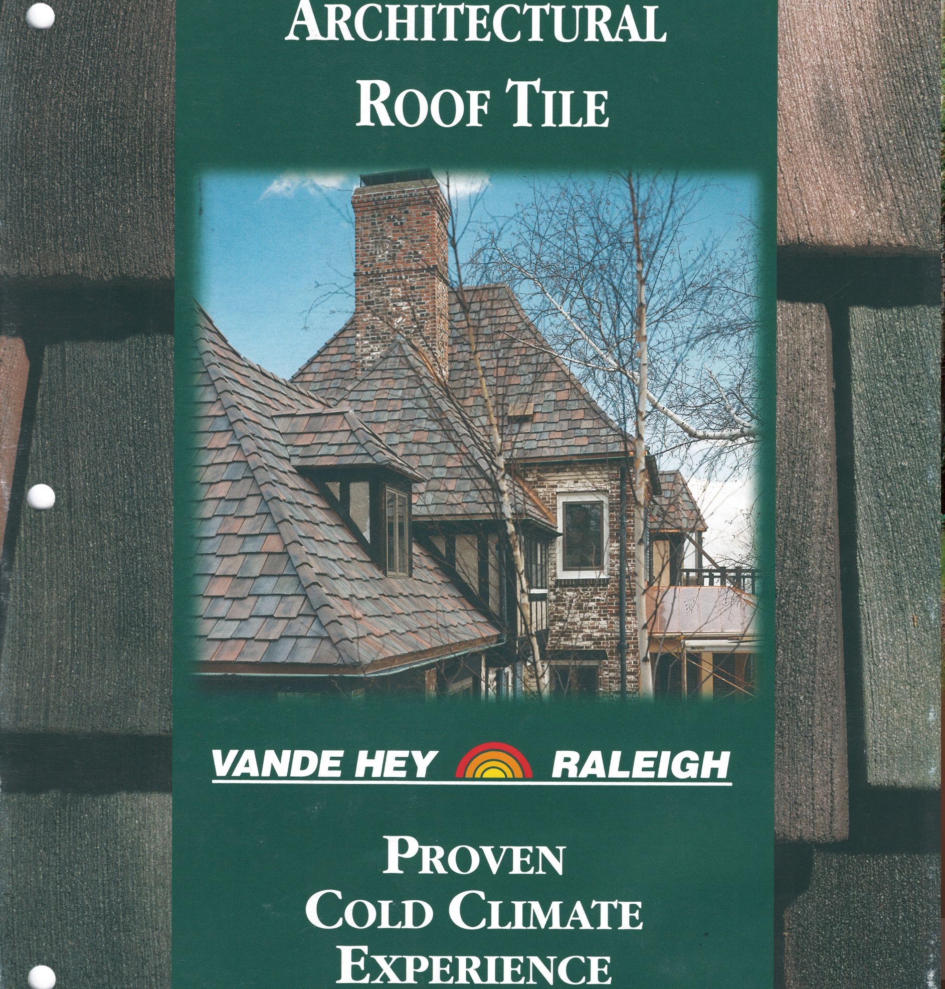 VHR Roof Tile Manufacturing Company, LLC Brochure