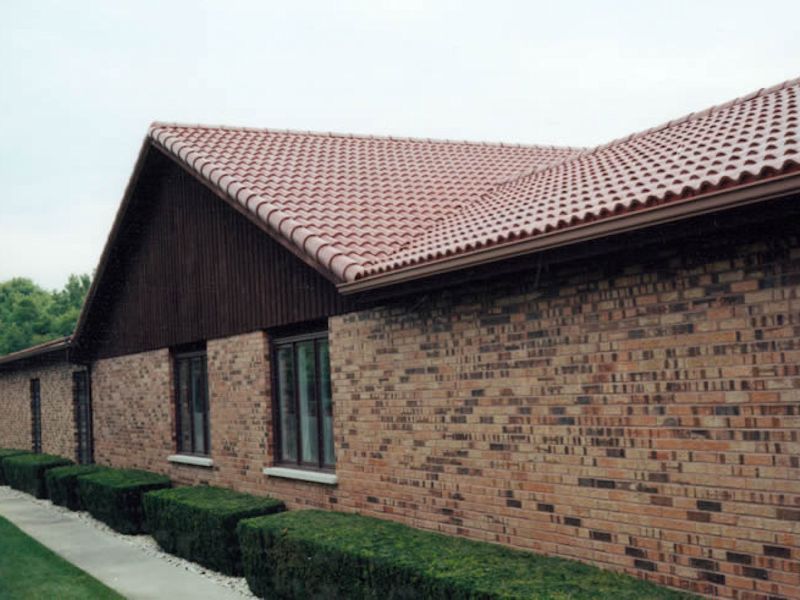 High Barrel Southwest Roof Tile