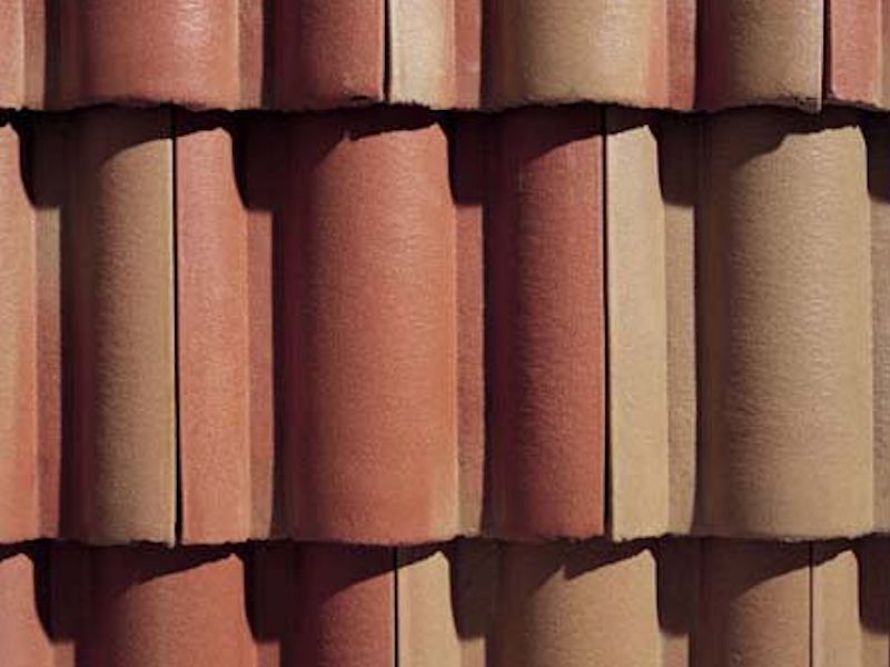 Spanish style sprayed dark brown #3.