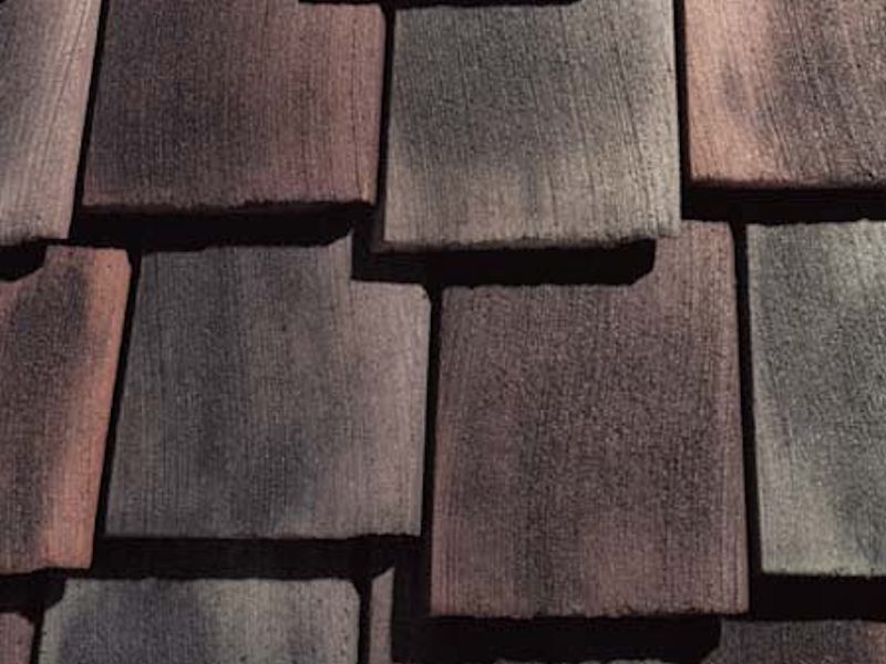 Old World - Brushed style antique sprayed black #3. Laid in a staggered pattern.