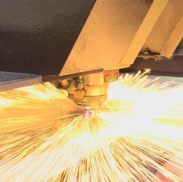 metal laser cutting process