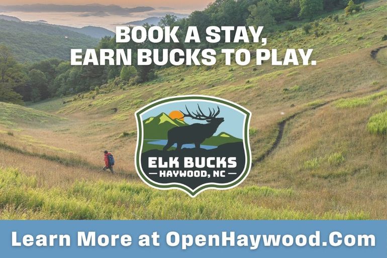 Advertisement for Elk Bucks - Haywood, NC.