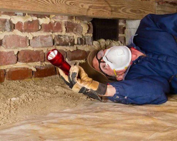Crawl space inspection