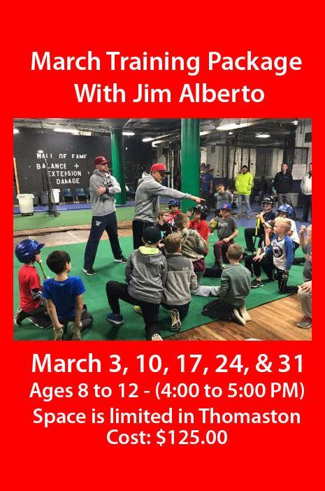 March Training Package with Jim Alberto