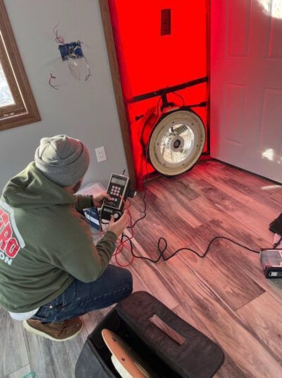 Blower Door Testing