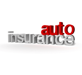 3D version of auto insurance text