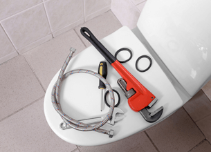 Toilet and plumbing tools