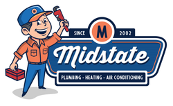 Midstate Plumbing Heating & Cooling logo