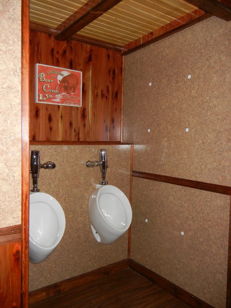 Men’s Large Toilet Trailer