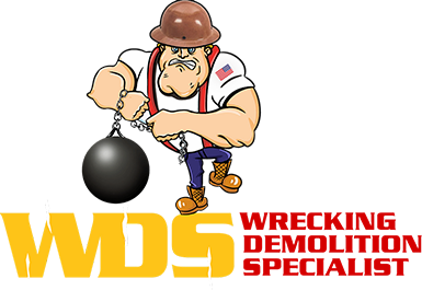 Wrecking Demolition Specialist logo