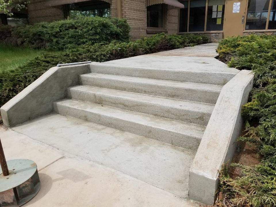 Broomed Concrete