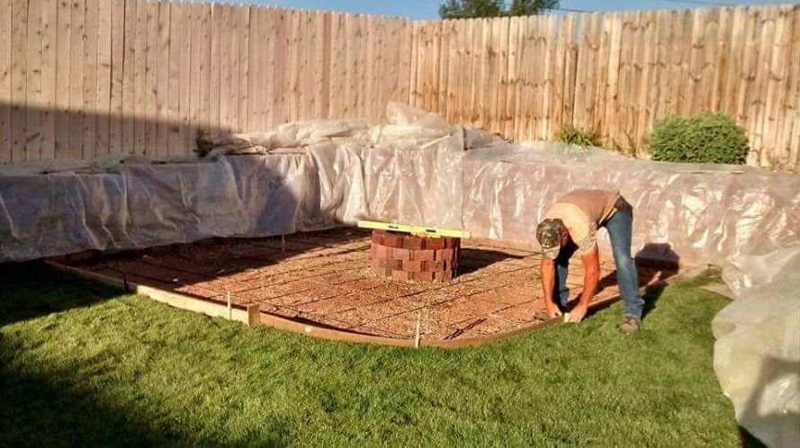 Stamped Colored Concrete