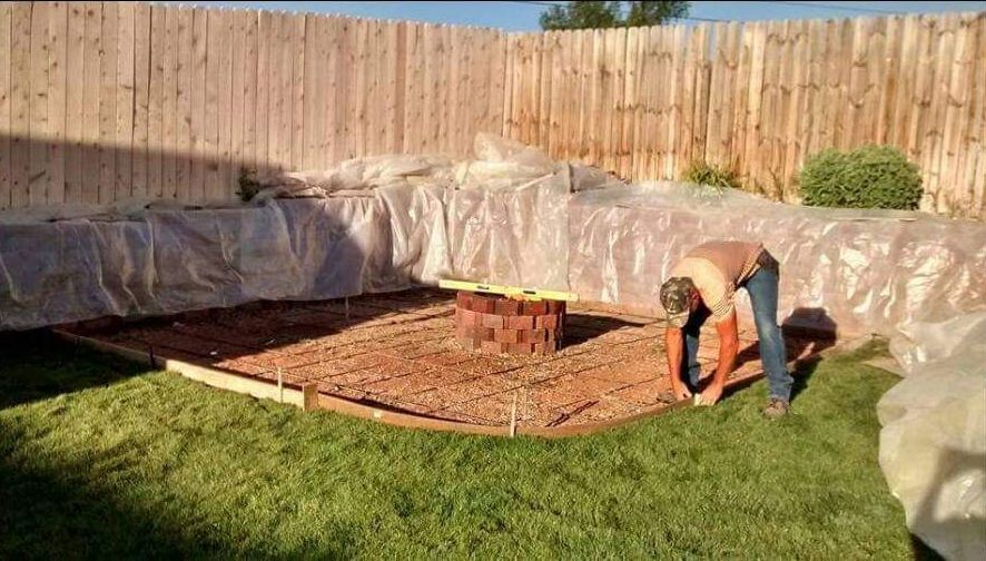 Stamped & Colored Concrete