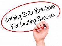 Building Solid relations for lasting sucess