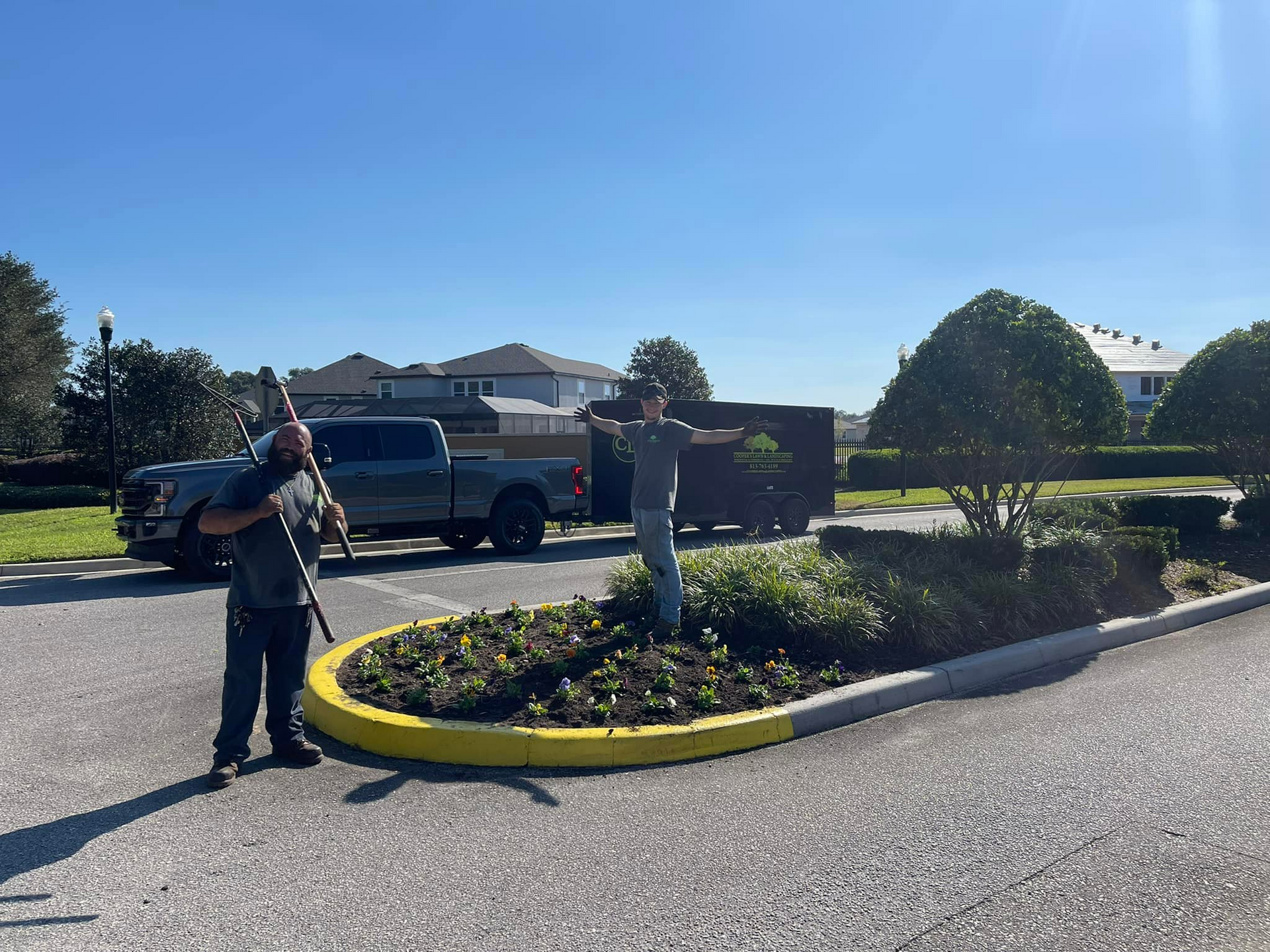 Landscaping services