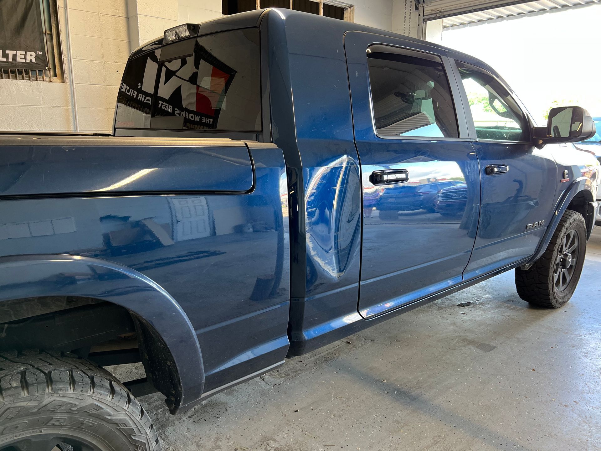 Before collision repair