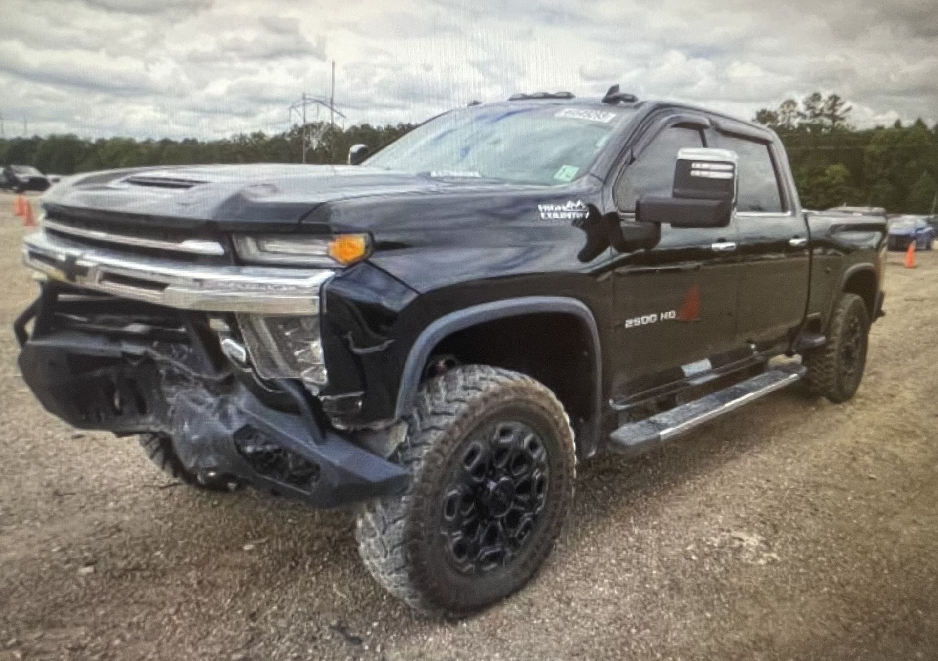 Before auto body repair