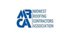 Midwest Roofing Contractors Association logo with blue initials and text on white background