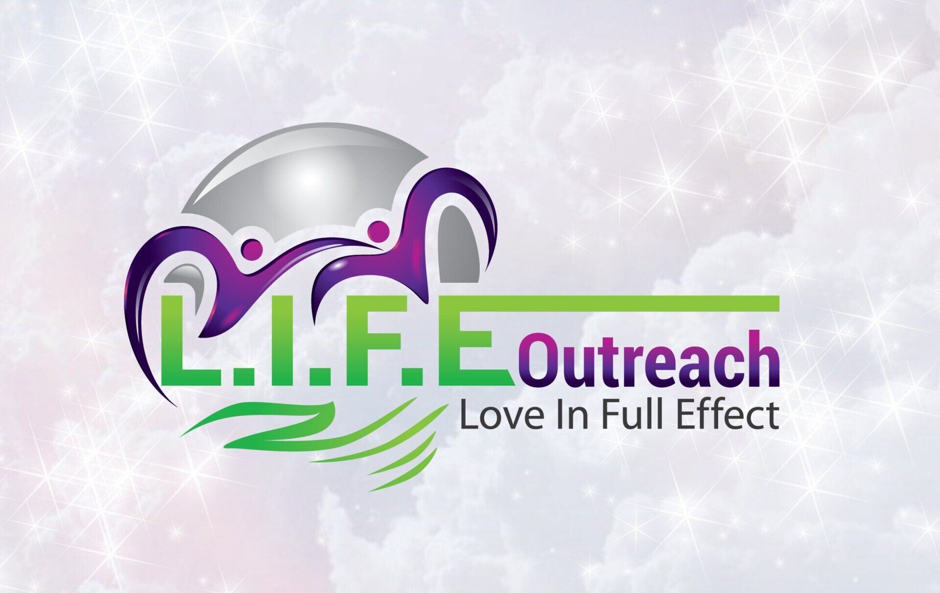 Silhouette of a man with hands raised