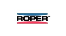 ROPER logo in black with blue and red stripes on a white background