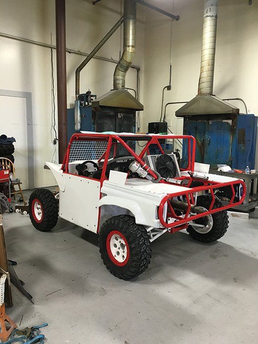 Race Buggy with powder coated frame, body panels and wheels