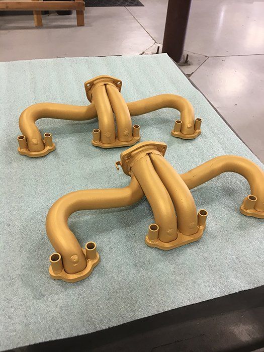 Gold Ceramic Coated Headers